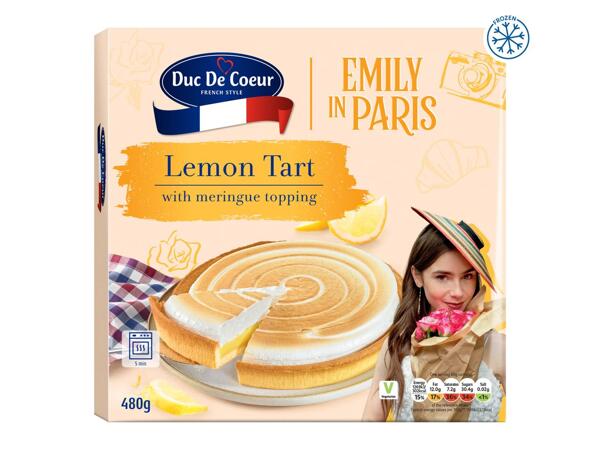 Emily in Paris Lemon Tart with Meringue Topping