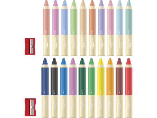 3 i 1-färgpennor, 10-pack