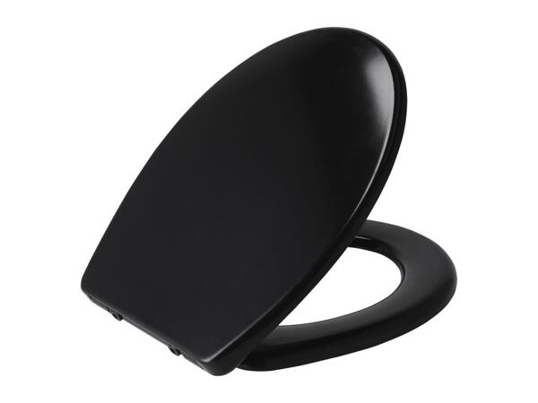 Livarno Home Black Toilet Seat