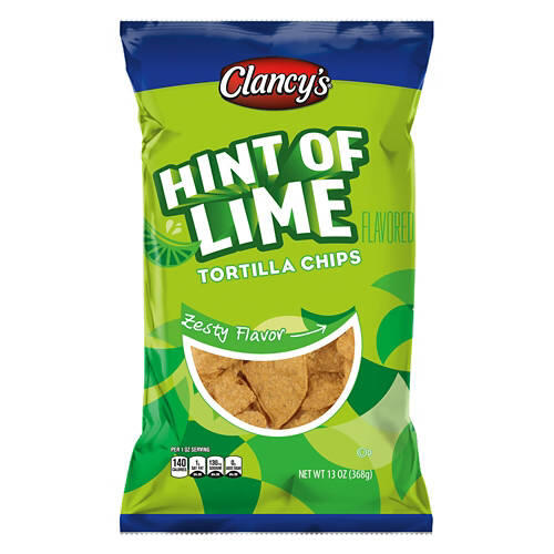 Hint of Lime Tortilla Chips, 13 oz