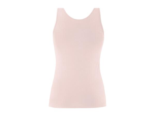 Esmara Ladies' Pink Vest Tops - 3 Pack