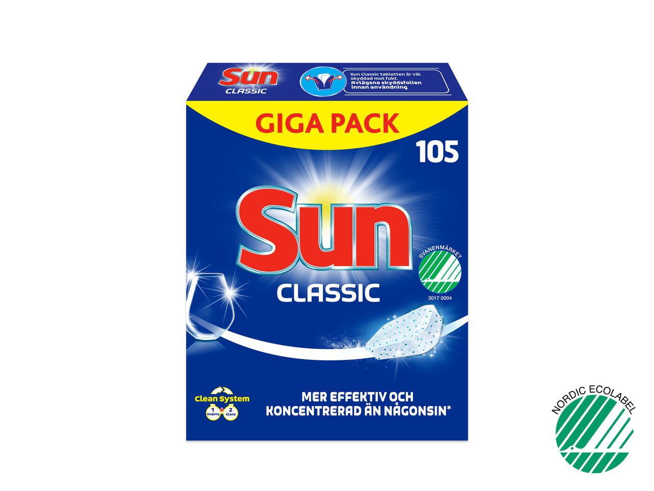 SUN MASKINDISKTABLETTER