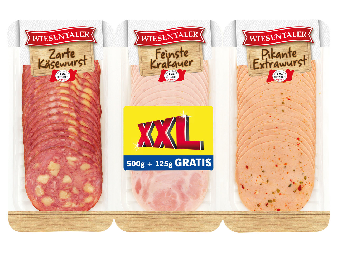 WIESENTALER 3-fach-Aufschnitt