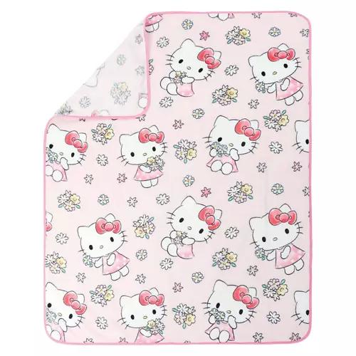 40" x 50" Pillow Buddy & Throw - Hello Kitty