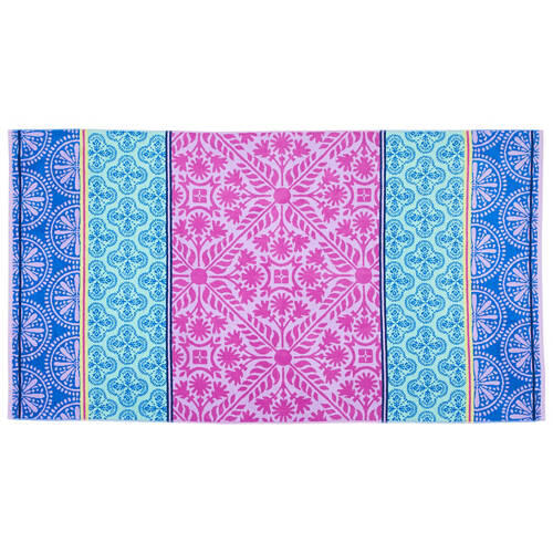 Terry Jacquard Beach Towel