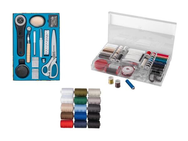 Set de couture professionnel/​assortiment de fils à coudre/​ensemble de couture professionnel