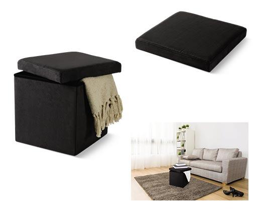 SOHL Furniture 
 Foldable Storage Ottoman