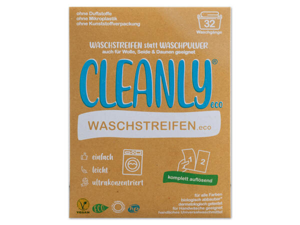 CleanlyEco Selbstauflösende Waschstreifen
