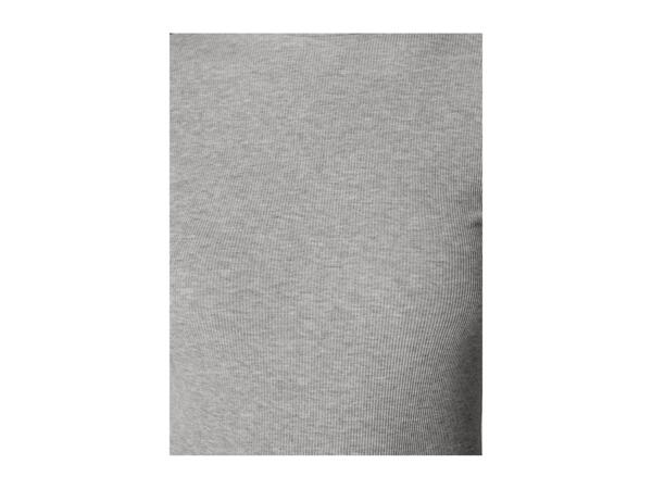 Esmara Ladies' Ribbed Turtleneck Top - Grey