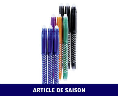 OFFICE
STYLOS À BILLE EFFAÇABLES, 3 PIÈCES