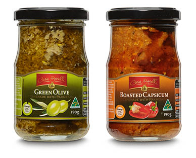 Gourmet Mustards 175g or Pesto and Tapenades 190g
