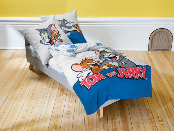 Reversible Renforcé Bedlinen "Tom and Jerry"