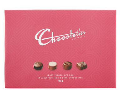 Chocolatier Assorted Gift Box 12pk/130g