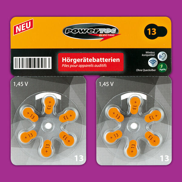 Hörgeräte Batterien