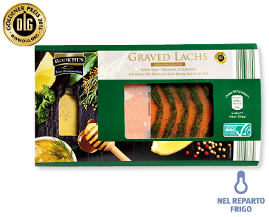Salmone marinato svedese ROOKHUS