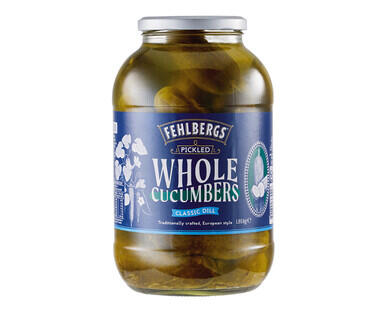 Fehlbergs Pickled Cucumbers 1.95kg - Classic Dill