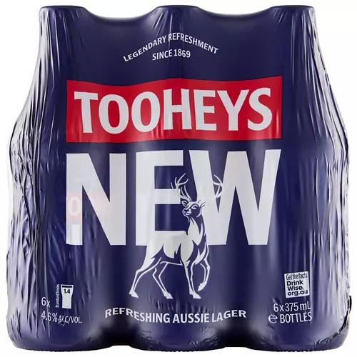 Tooheys New 6 Pack 375ml