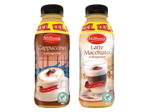 MILBONA Kaffeegetränk 330 ml + 50 ml gratis