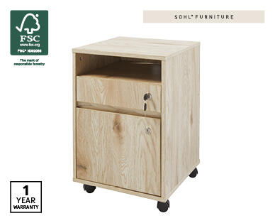 Mobile Drawer Unit – Natural