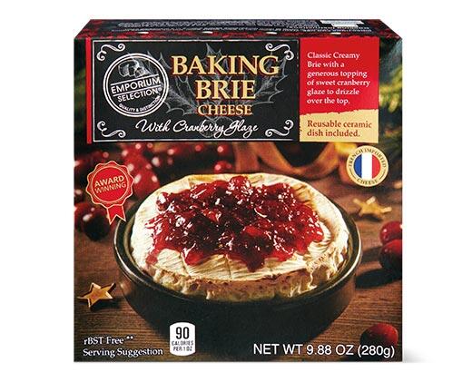 Emporium Selection Cranberry or Honey & Pecan Baking Brie