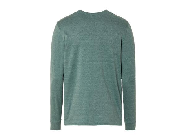 Livergy Men's Thermal Long-Sleeve Top - Green