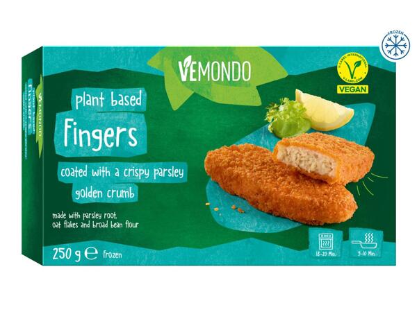 Plant Based Fingers Coated with a Crispy Golden Crumb