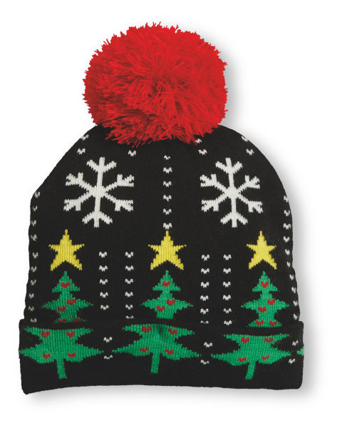 Christmas Scene Novelty Beanie