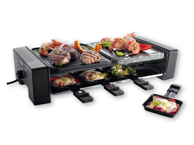Silvercrest Kitchen Tools 1,300W Hot Stone Raclette Grill