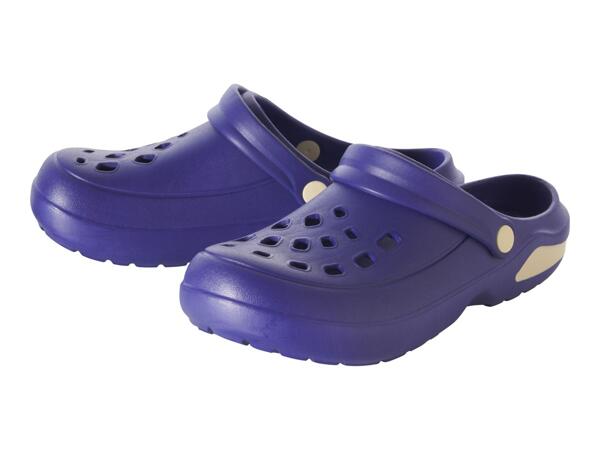 Crivit Ladies' Purple Clogs