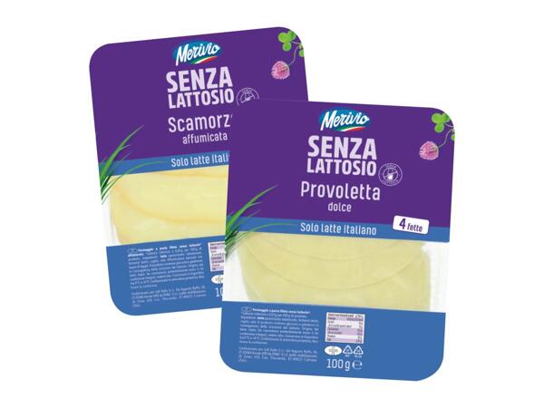 Lactose-Free Mild Provoletta or Smoked Scamorza Slices