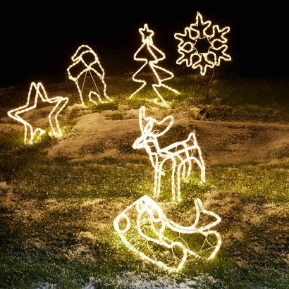 3D-kerstverlichting