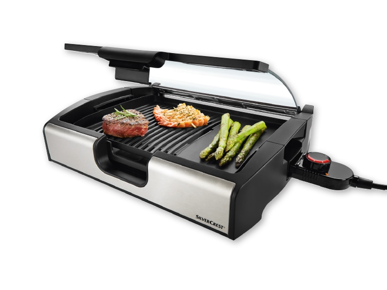 Silvercrest Kitchen Tools(R) 1,800W Tabletop Barbecue