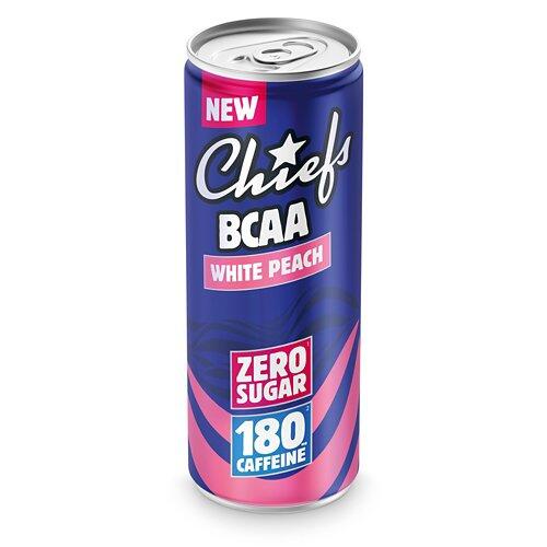 CHIEFS BCAA Drink, White Peach