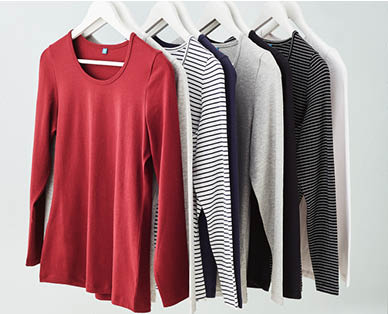 Ladies Long Sleeve Top 2pk
