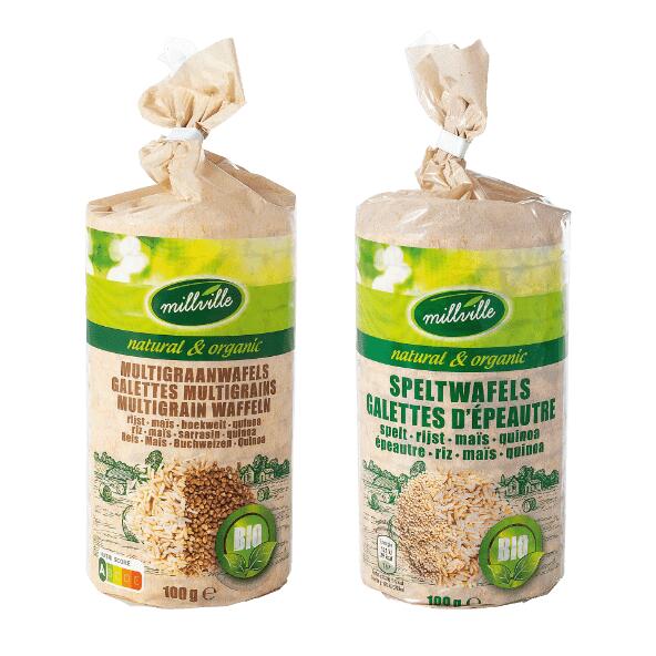MILLVILLE BIO(R) 				Galettes d'épeautre bio