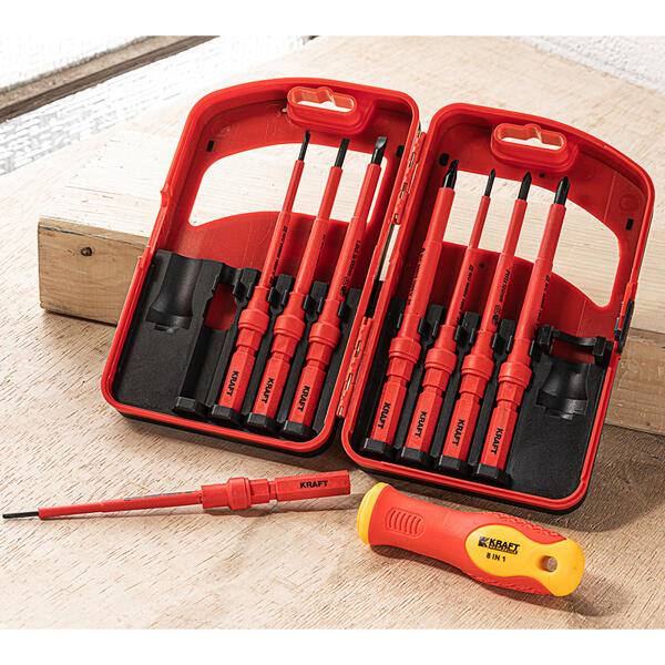 Isolierte Schraubendreher 8in1