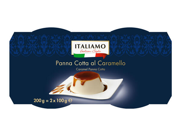 Italiamo Caramel Panna Cotta