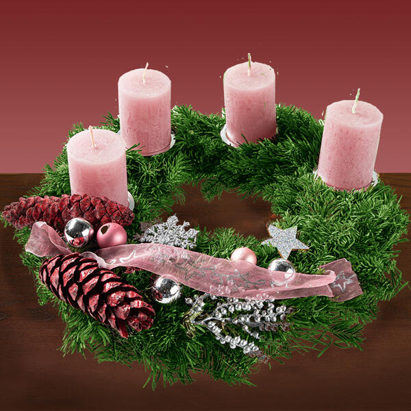 Exklusiver Nobilis Adventskranz XXL