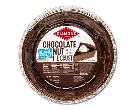 Diamond 
 Chocolate Nut or Pecan Pie Crust