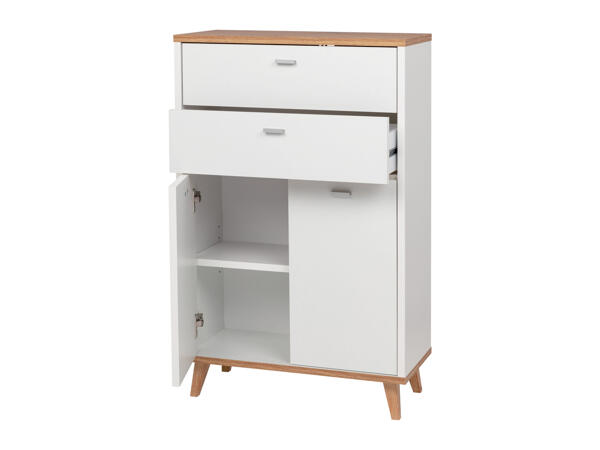 Bathroom Cabinet with 2 Doors and 2 Drawers