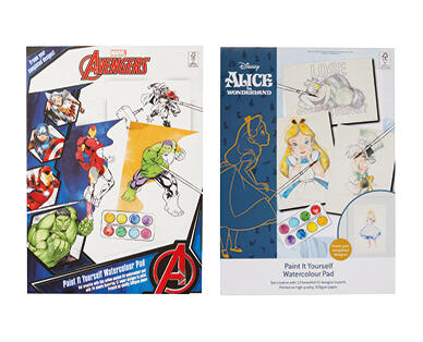 Disney Watercolour Pad