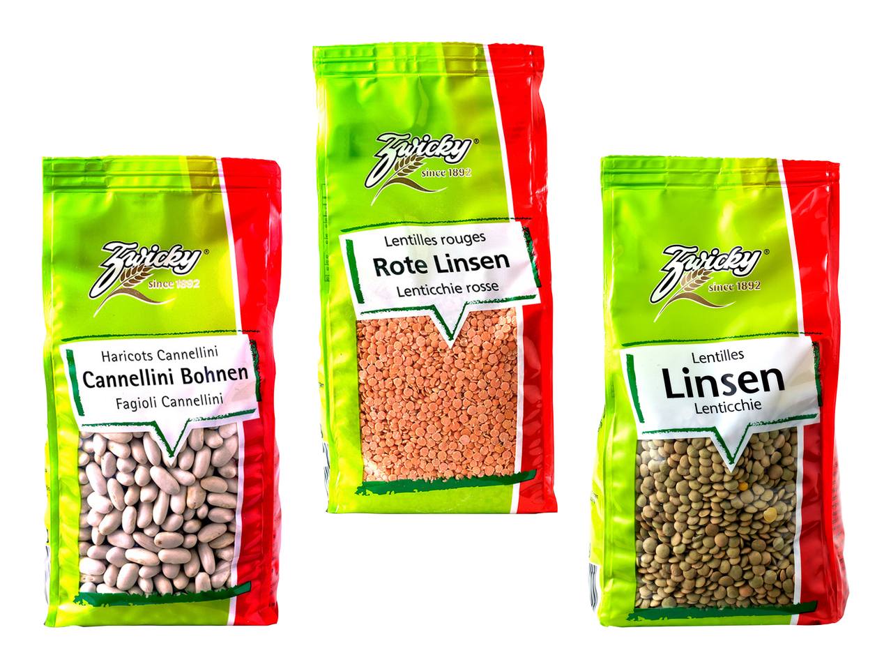 Haricots/ lentilles Zwicky