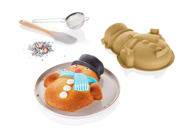 Livarno Home Christmas Silicone Baking Mould/​Chocolate Mould