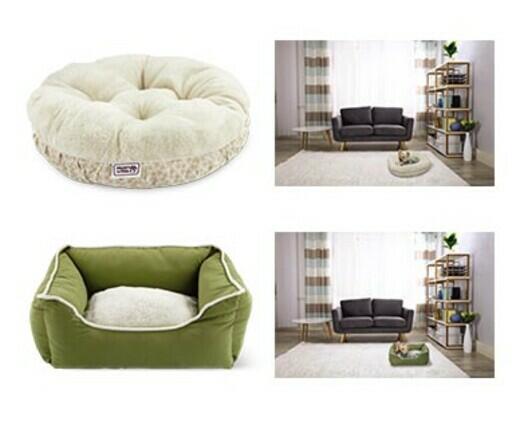 Heart to Tail 
 Round or Rectangle Small Pet Bed