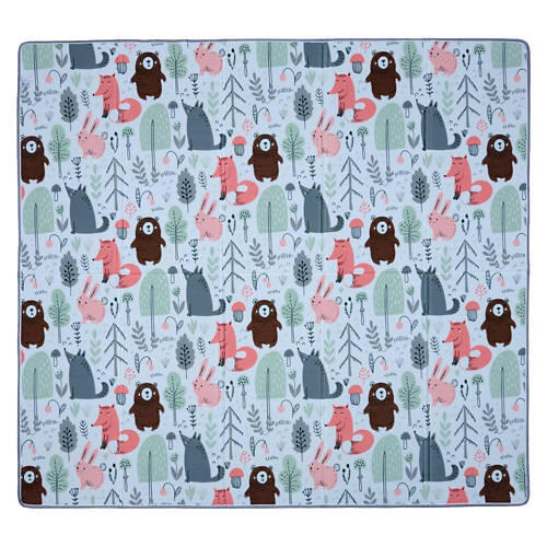 Kids Foldable Playmat - First Animals & City