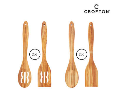 Olive Wood Utensil 2pc Set
