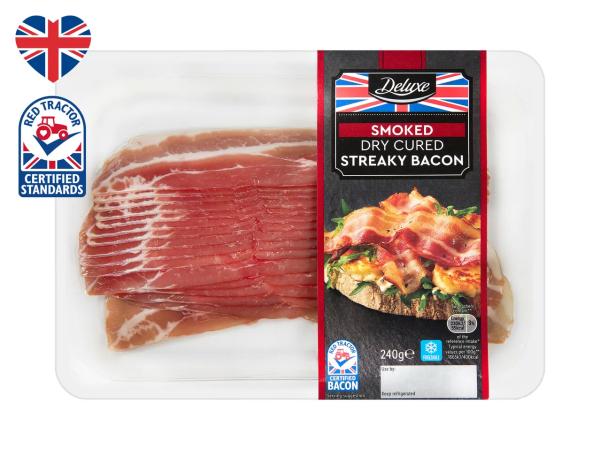 Deluxe Dry Cured Streaky Bacon