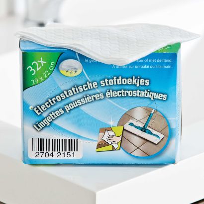 Lingettes à dépoussiérer, 32 pcs