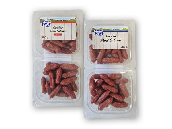 Smoked mini salami