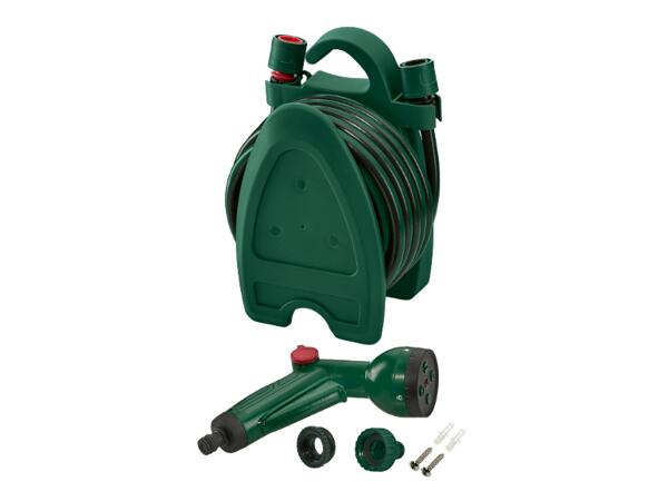 Garden Hose Set with Wall Mount